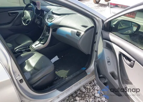 2012 Hyundai Elantra Limited (Ulsan Plant) from USA, damaged, VIN KMHDH4AEXCU309964